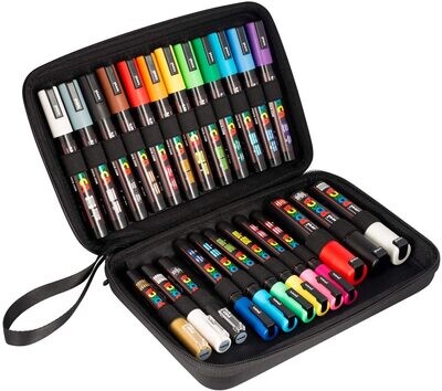 Posca Set x 24 PC-5M/3M/8K