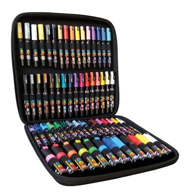 Set PC-1M/1MR/3M/5M/8K Posca X 60