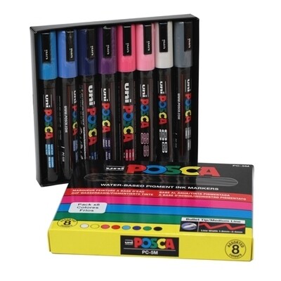 Set PC-5M X 8 Colores Fríos
