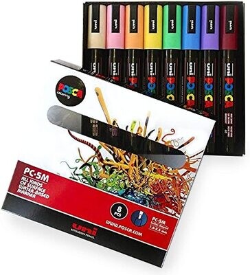 Set PC-5M X 8 Colores Pasteles