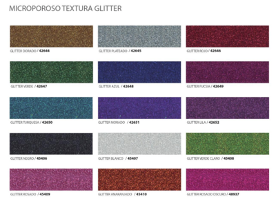 Microporoso Textura Glitter