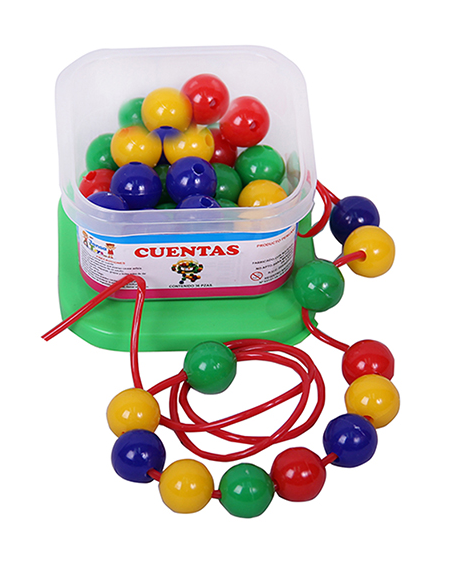 Cuentas de Colores por 36 Pzas