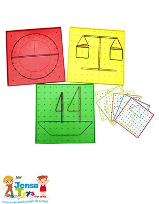 Geoplanos de Colores