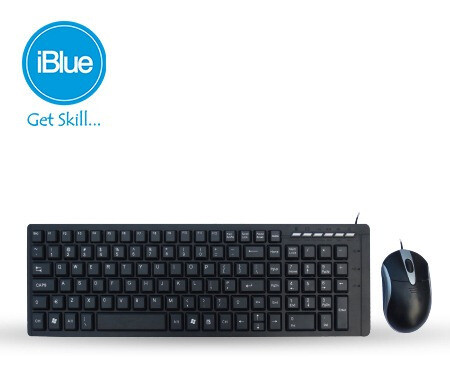 Teclado + mouse iBlue 78873-BK