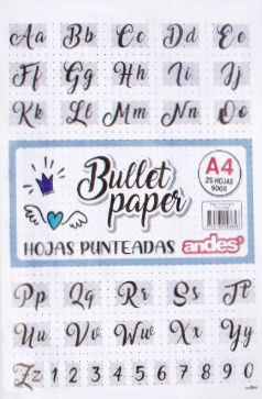 Hojas para Lettering  A-4