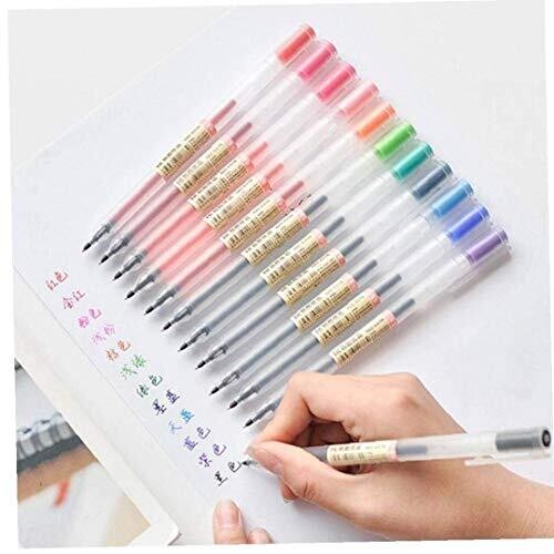 Bolígrafos gel Muji Est X 24