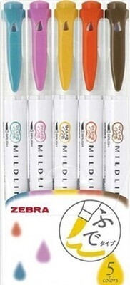 Mildliner Brush Estx5 Yellow