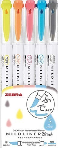 Mildliner Brush Estx5 Blue