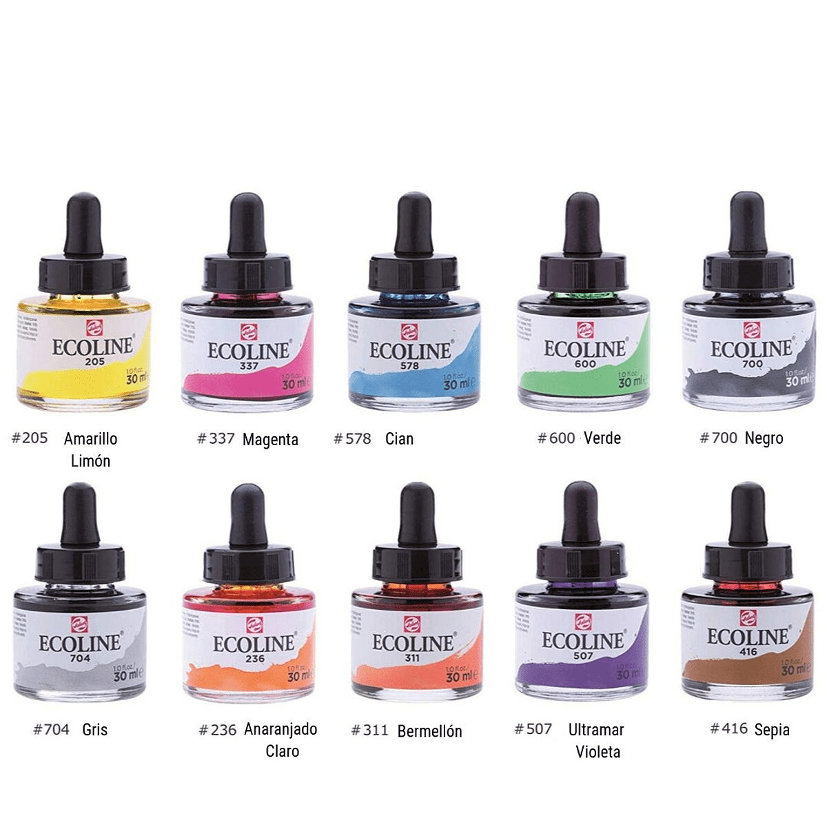 ECOLINE (ACUARELA)