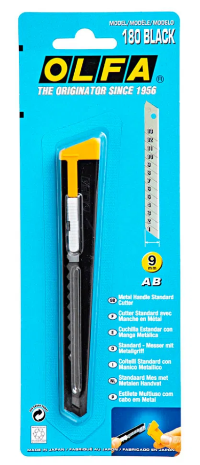 Cuchilla Standard 180 Black