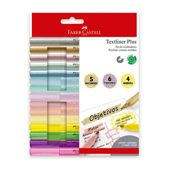 Resaltadores Textliner Plus Estx15