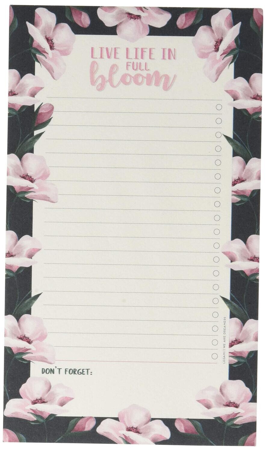 Block de Notas Flores