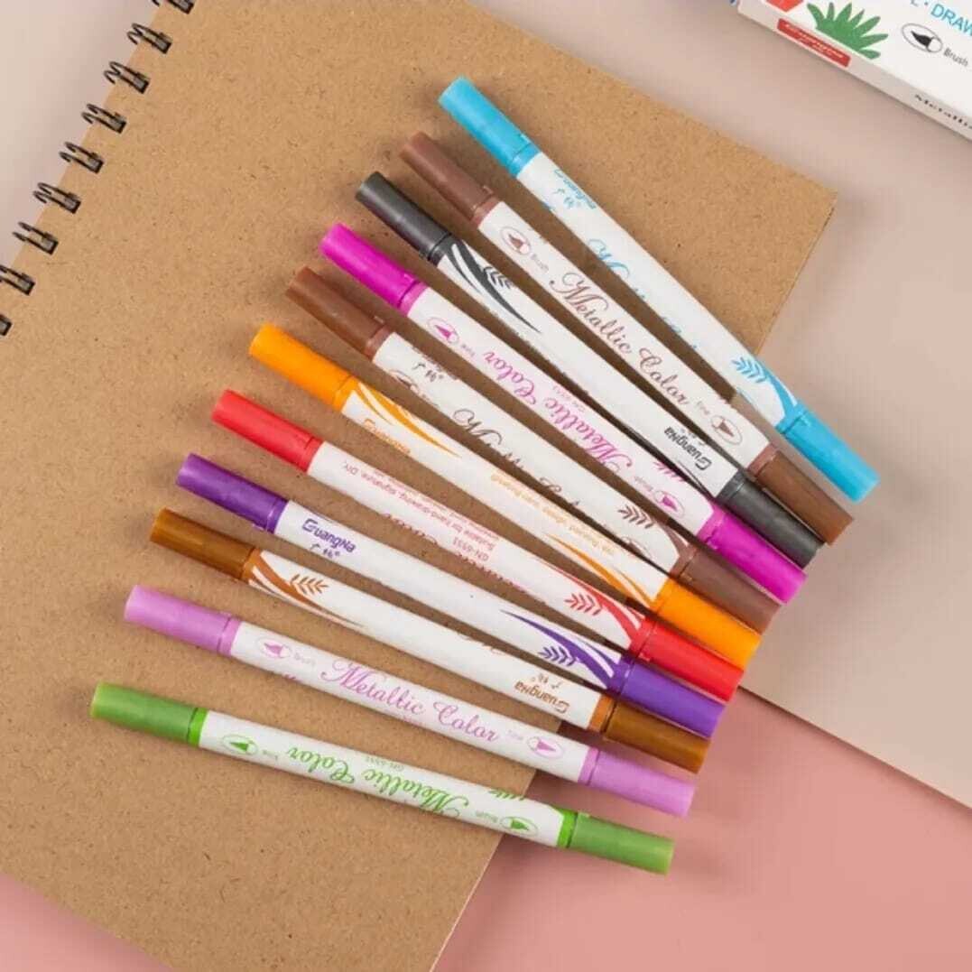 Estuche de Metallic Color Marker Pen