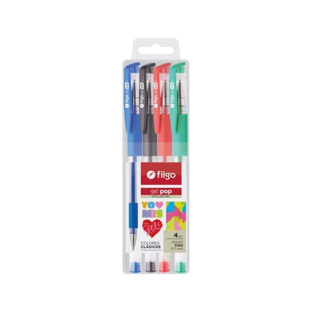 Lapiceros Gel Pop Estx4