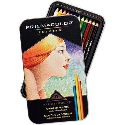 Colores Prismacolor x12