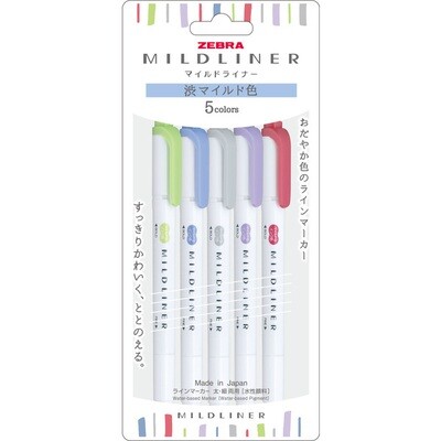 Mildliner Classic Blue estx5