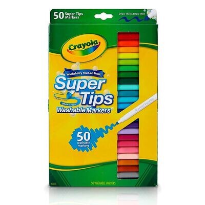 Crayola Supertips x50