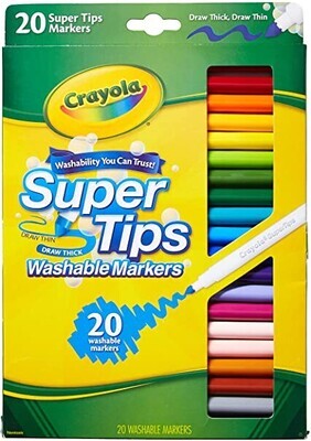 Crayola Supertips x20