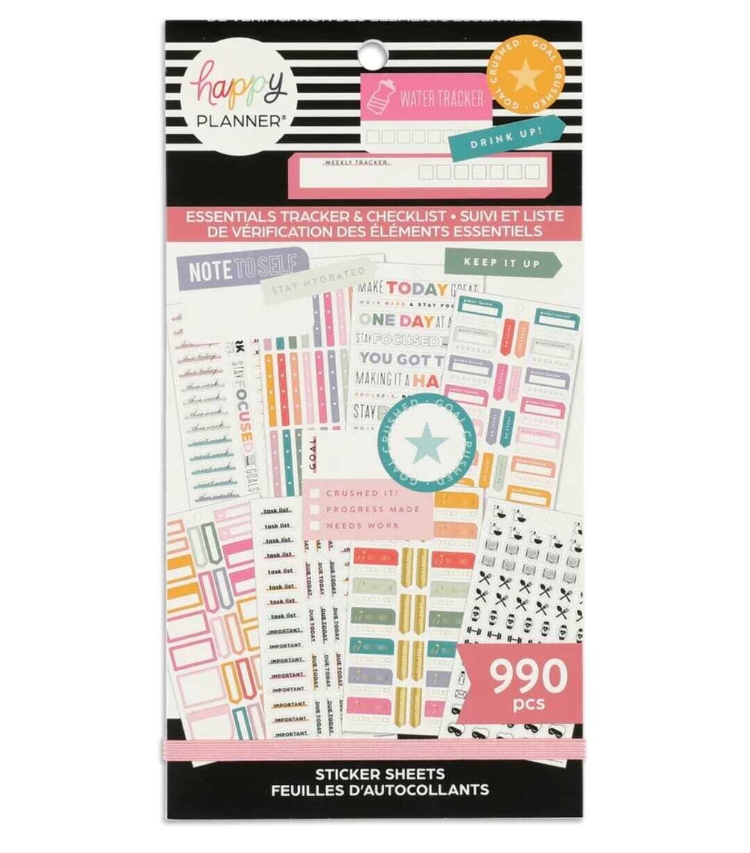 Pack de Stickers Happy Planner, Diseño: 1