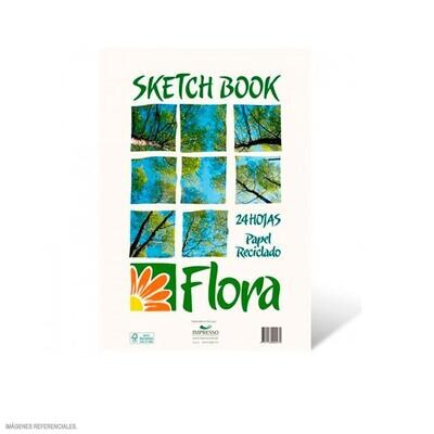 Sketch Book Flora Impresso