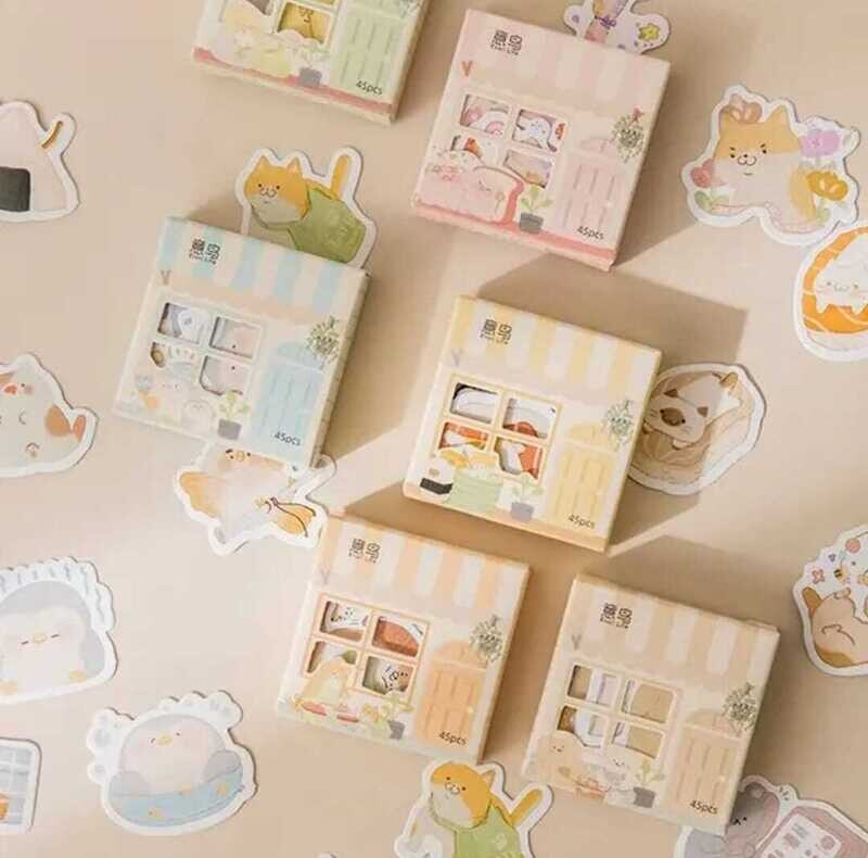 Sticker Box Animal Series