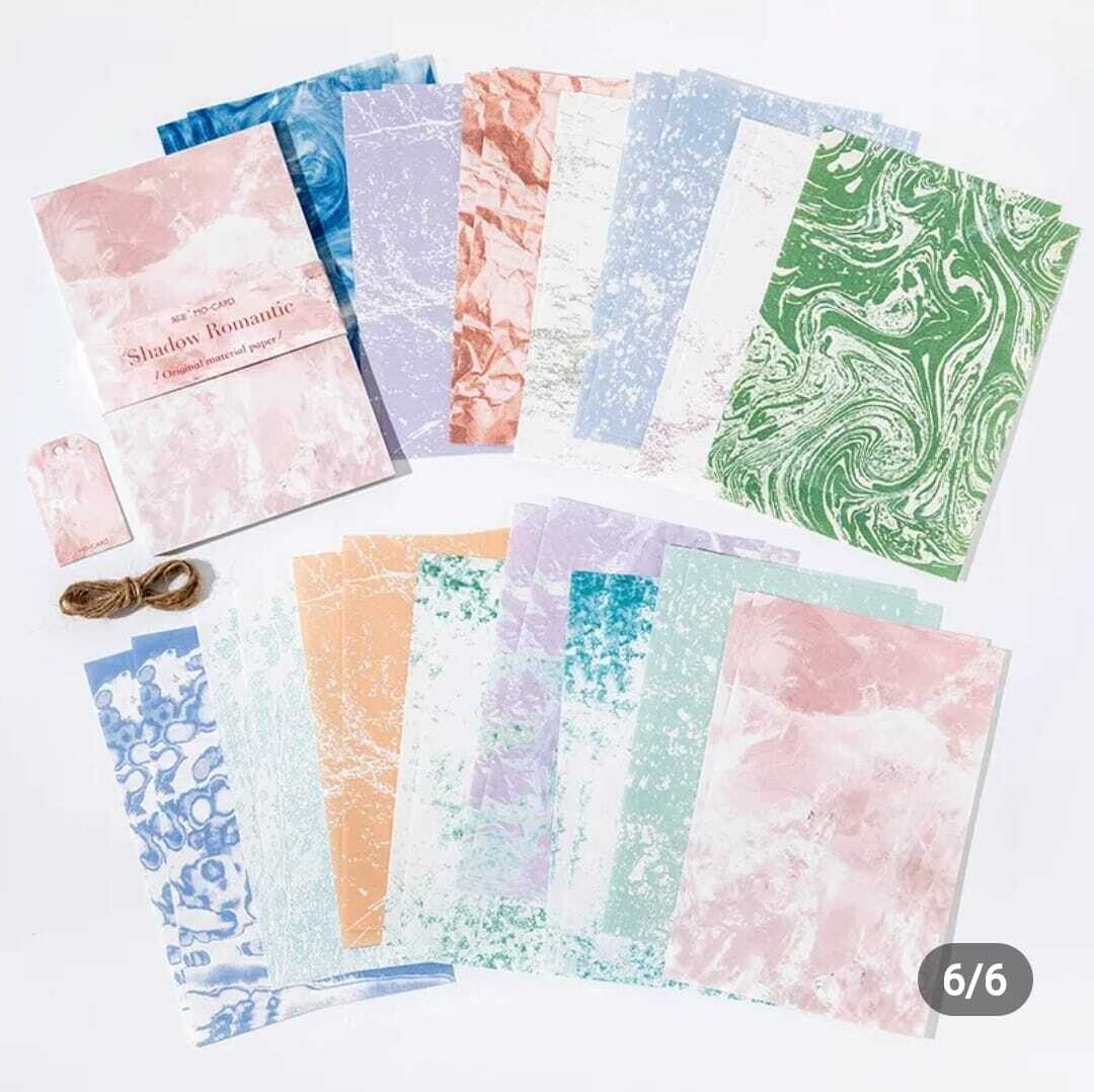 MO-CARD Shimmer Collection, Diseño: Shadow romantic