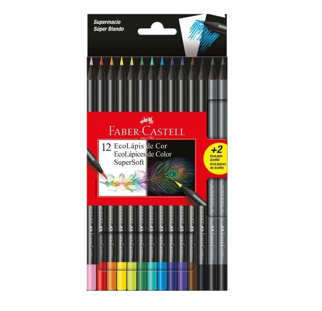 Colores Ecolápices SuperSoft Estx12
