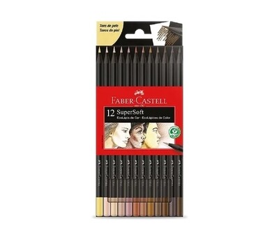 Colores SuperSoft Estx12 Tonos Piel