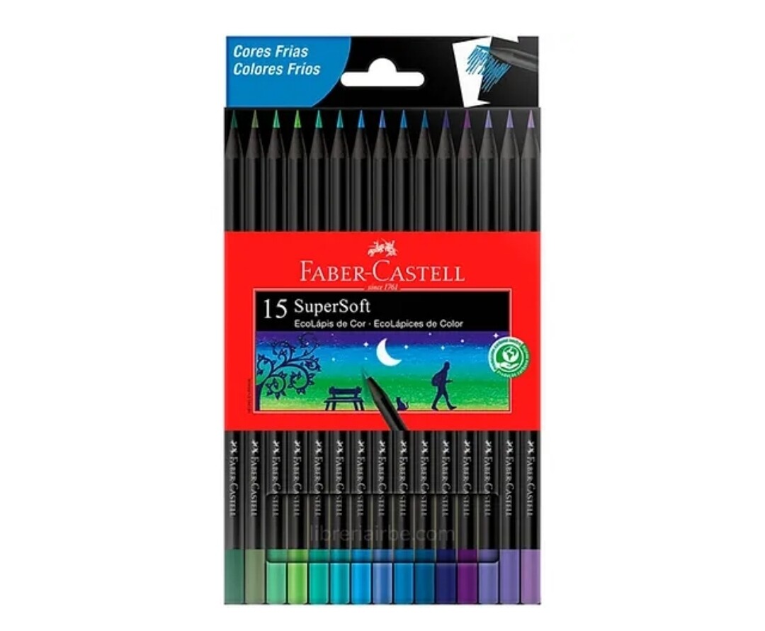 Colores SuperSoft Estx15 Tonos Frios