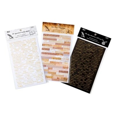 Sticker Set Between Lines
