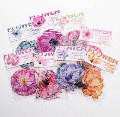 Sticker Flower Shadow