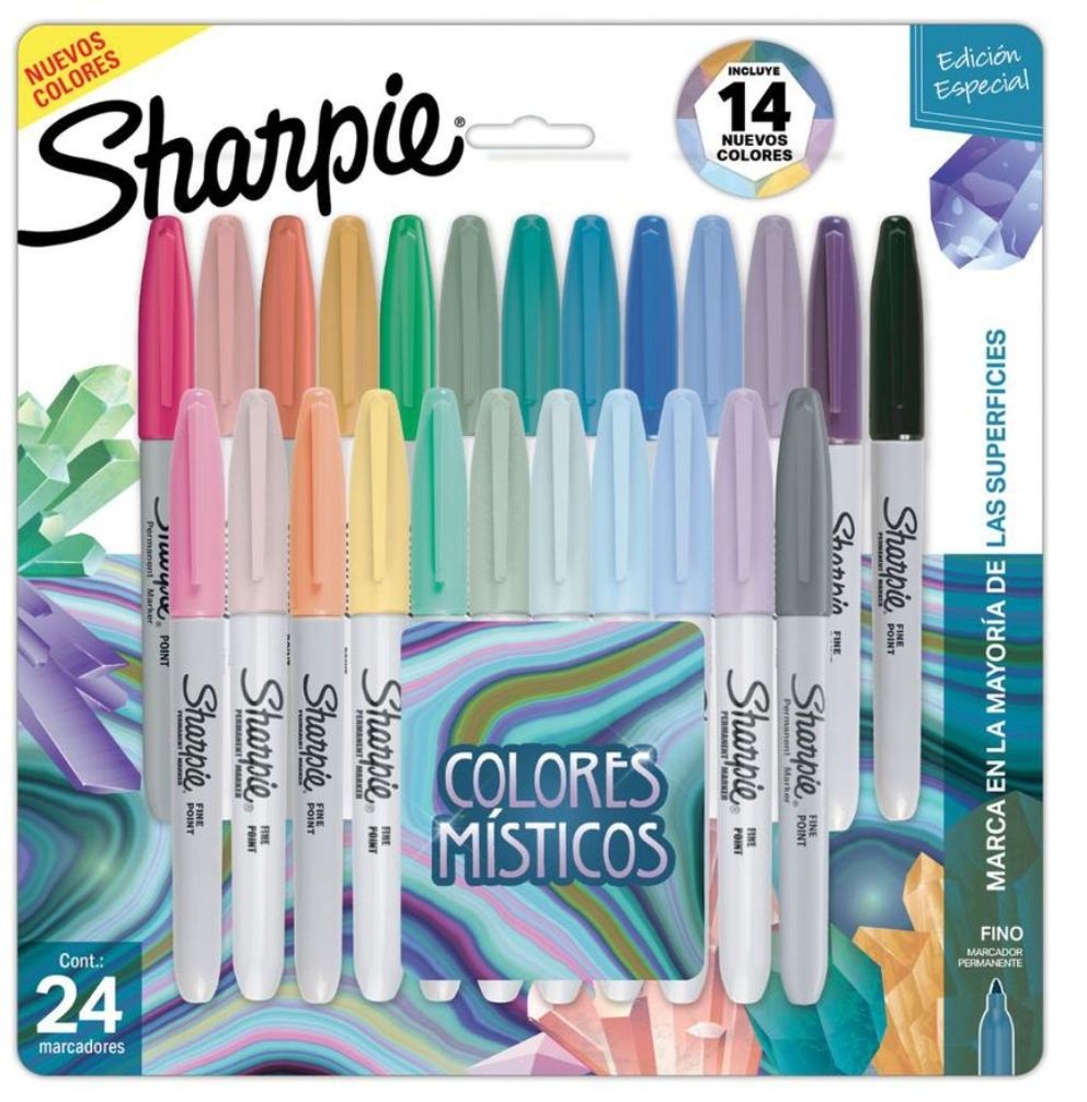 Marcador Sharpie fine Misticos Estx24