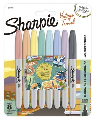 Marcador Sharpie Fine Vintage Estx8