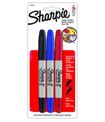 Marcador Sharpie Fine Twin Estx3