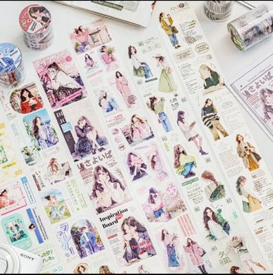 Washitape Pictorial Girls