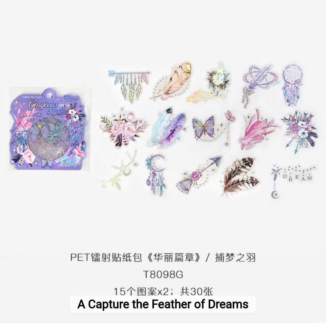 Sticker Pack Gorgeous Chapter, Diseño: Lila
