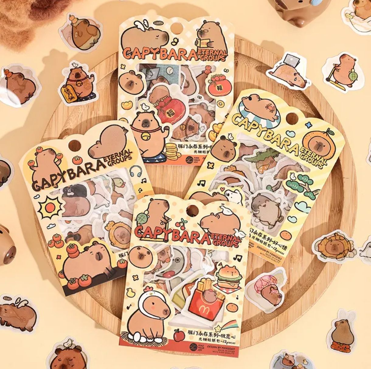 Sticker Capibara Eternal
