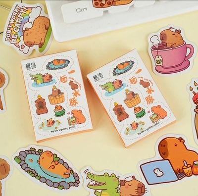 Sticker box Capybara