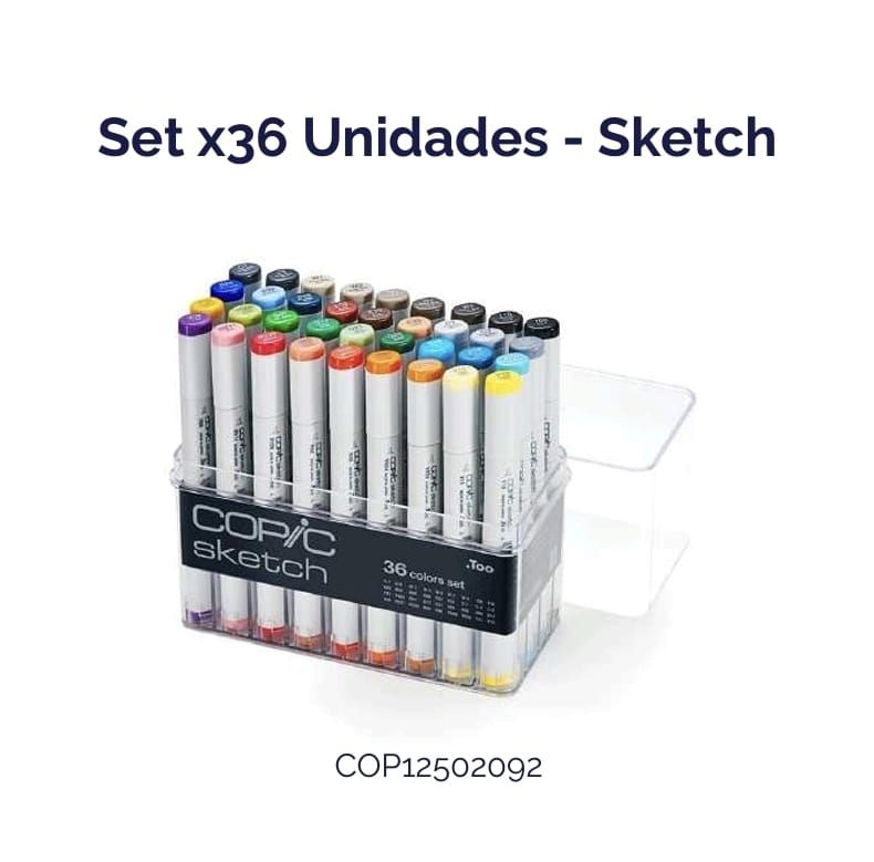 Copic Sketch Set x 36 und