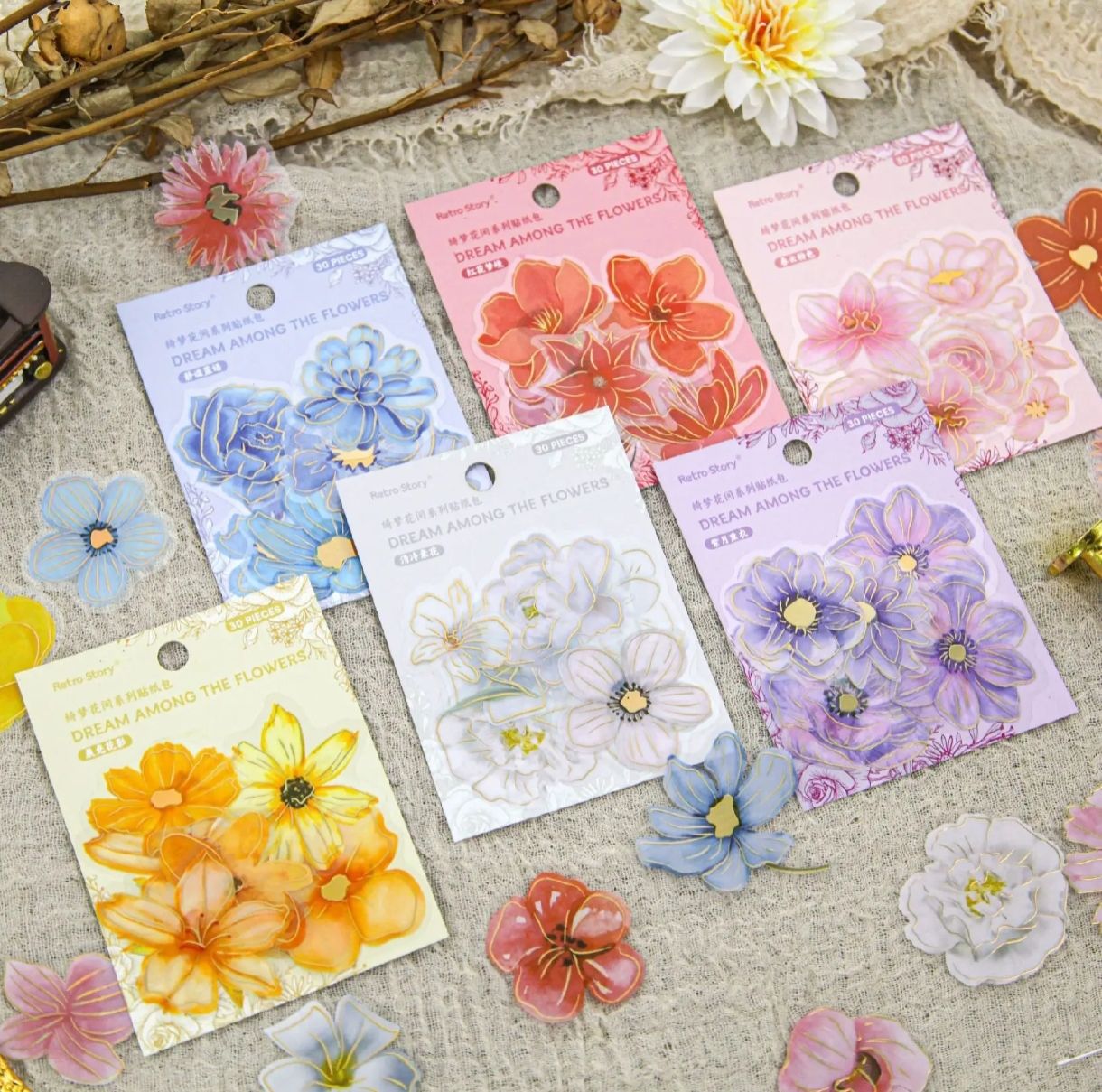 Stickers Dream Flowers
