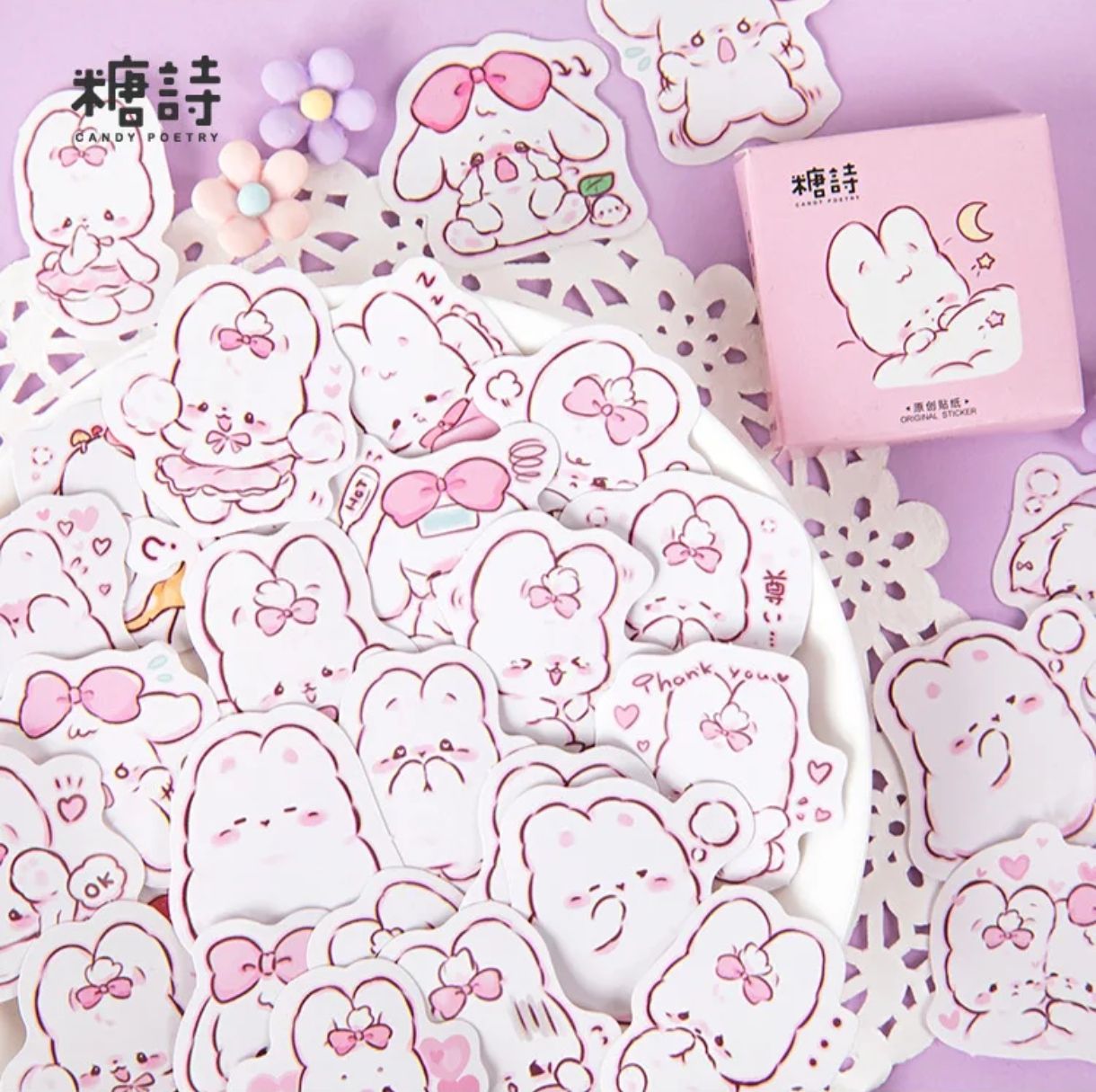 Sticker box Poof Bunny