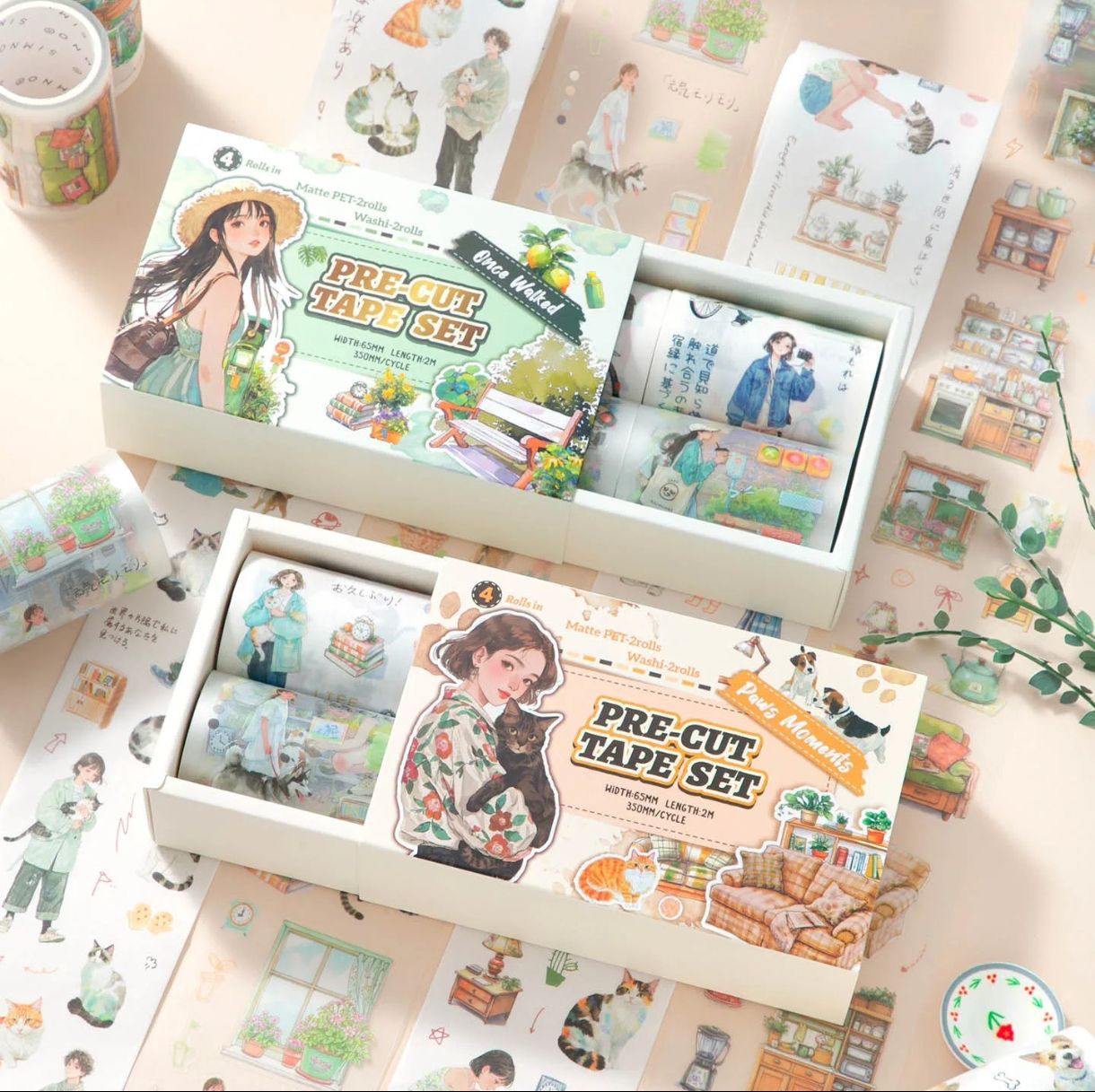 Washitape box Surprise Time