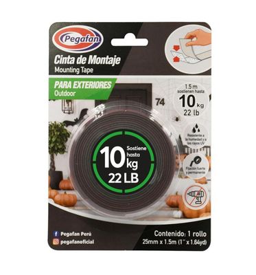 Cinta de Montaje para exteriores