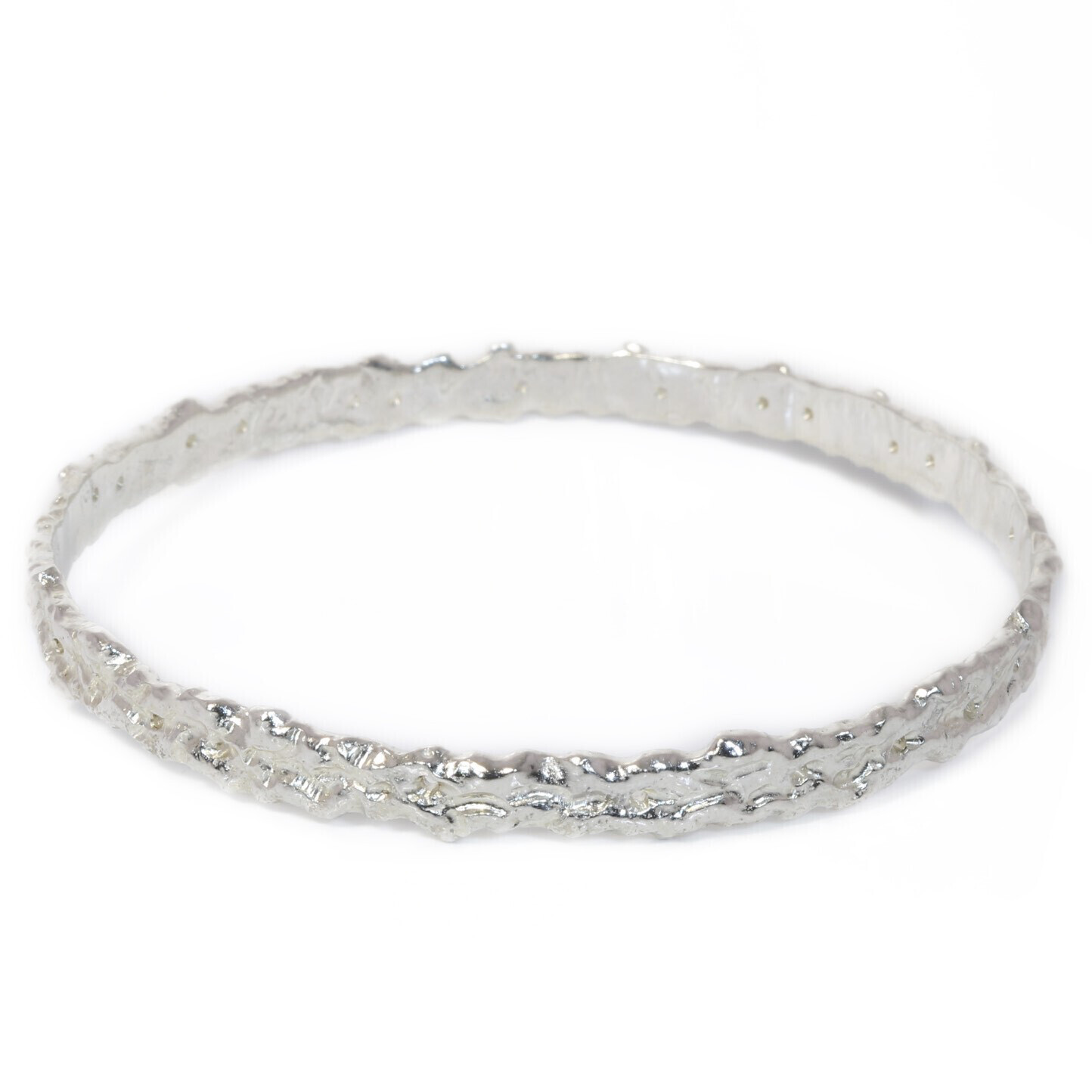 Silver Filigree Bangle