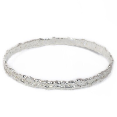 Silver Filigree Bangle