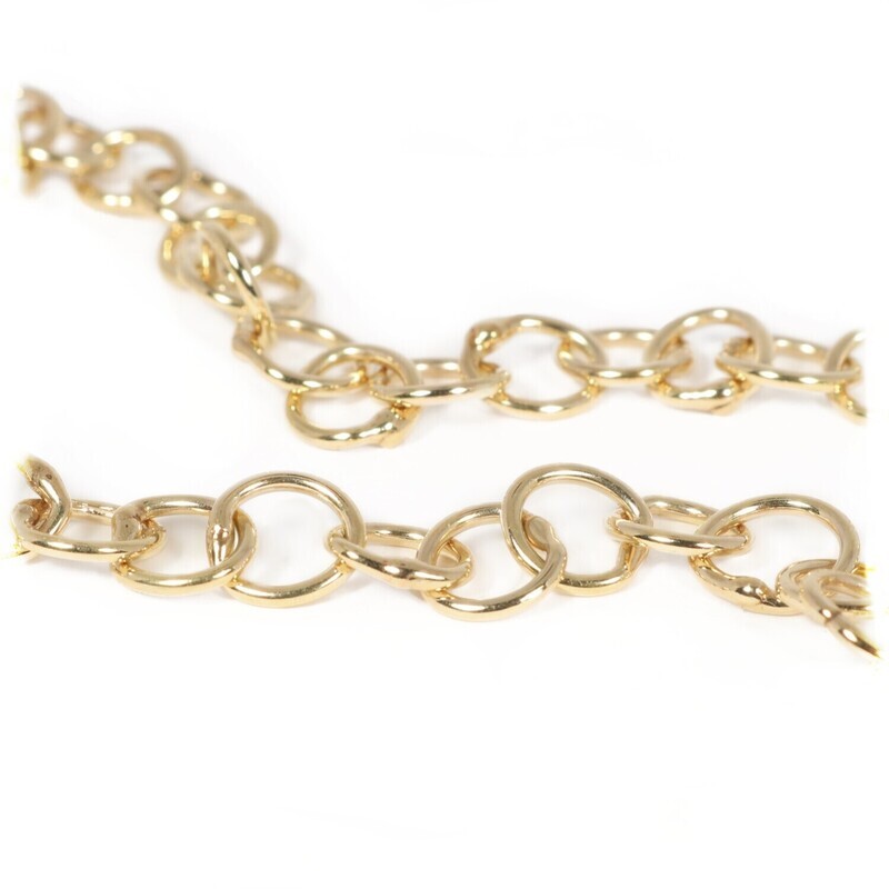 9ct Gold Original Jane Watling Fine Fused Chain 18"