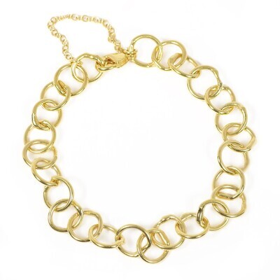 18ct Gold Original Jane Watling Fine Fused Bracelet