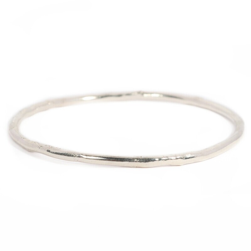 Silver Cyclone 1 Bangle