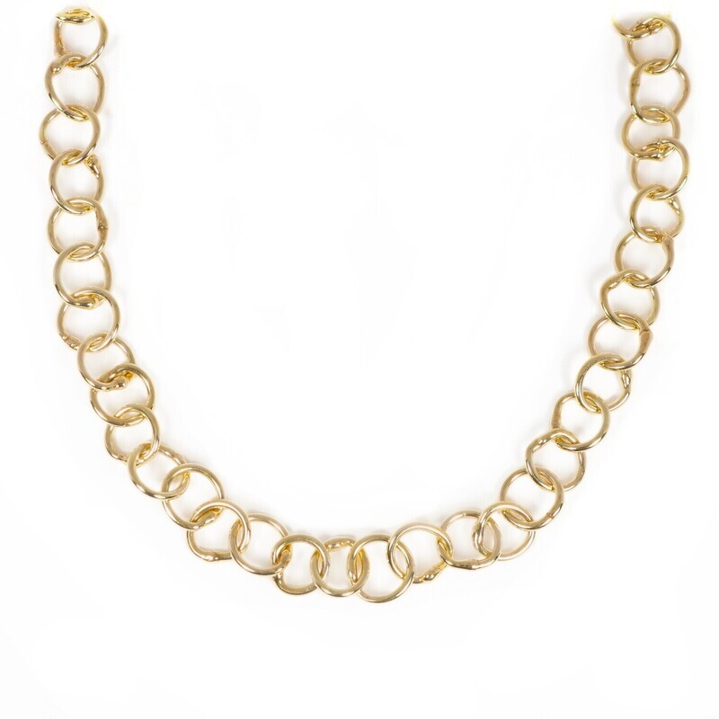 9ct Gold Original Jane Watling Fine Fused Chain 18"