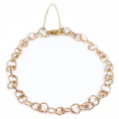 9ct Gold Original Jane Watling Extra Fine Fused Bracelet